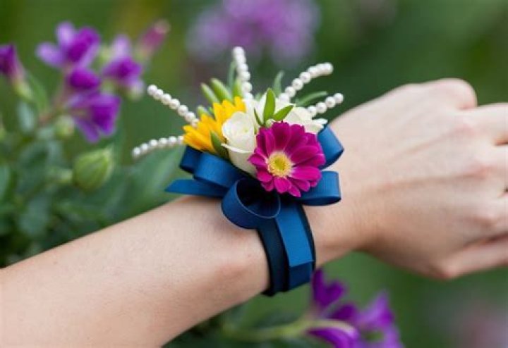 Are wrist corsages outdated?