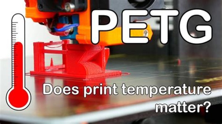 At what temperature does PETG start to warp?