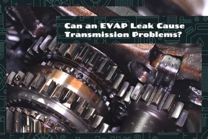 Can a bad purge valve cause transmission problems?