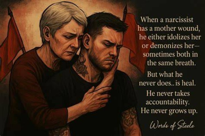 Can a narcissist be a mama's boy?