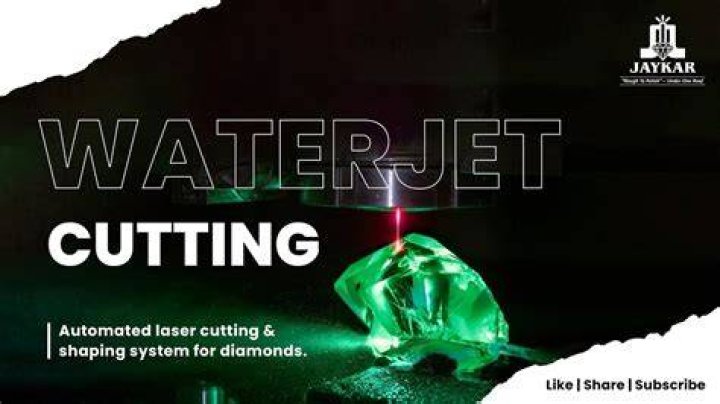Can water cut a diamond?