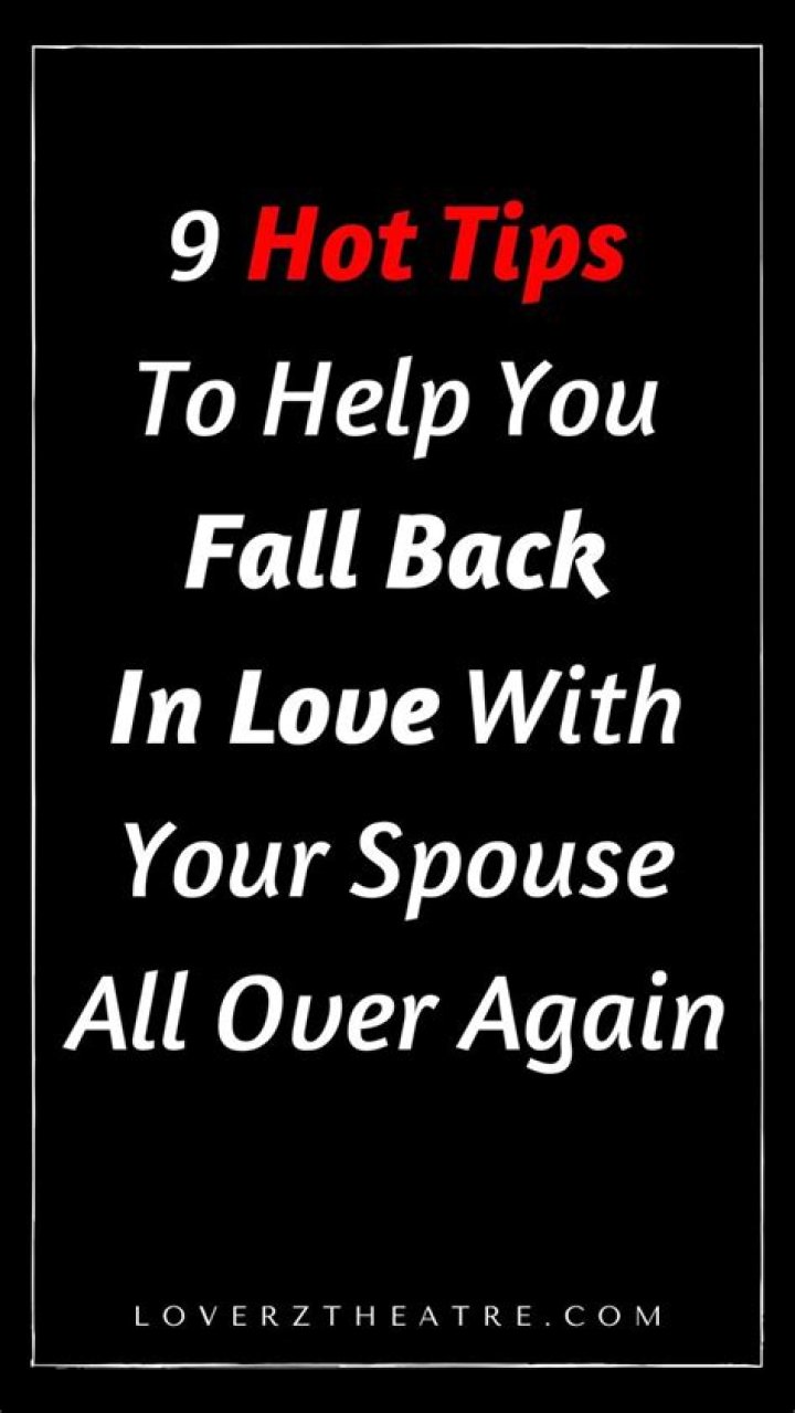Can you fall back in love with someone again?