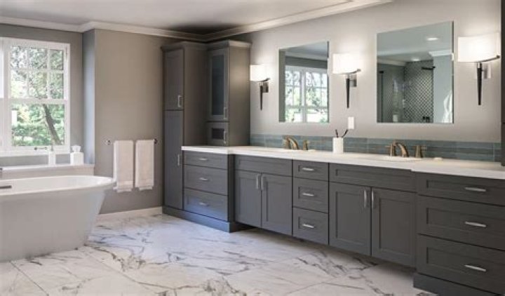 Do all bathroom vanities have to match?
