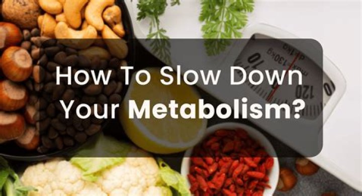 Do antidepressants slow metabolism?
