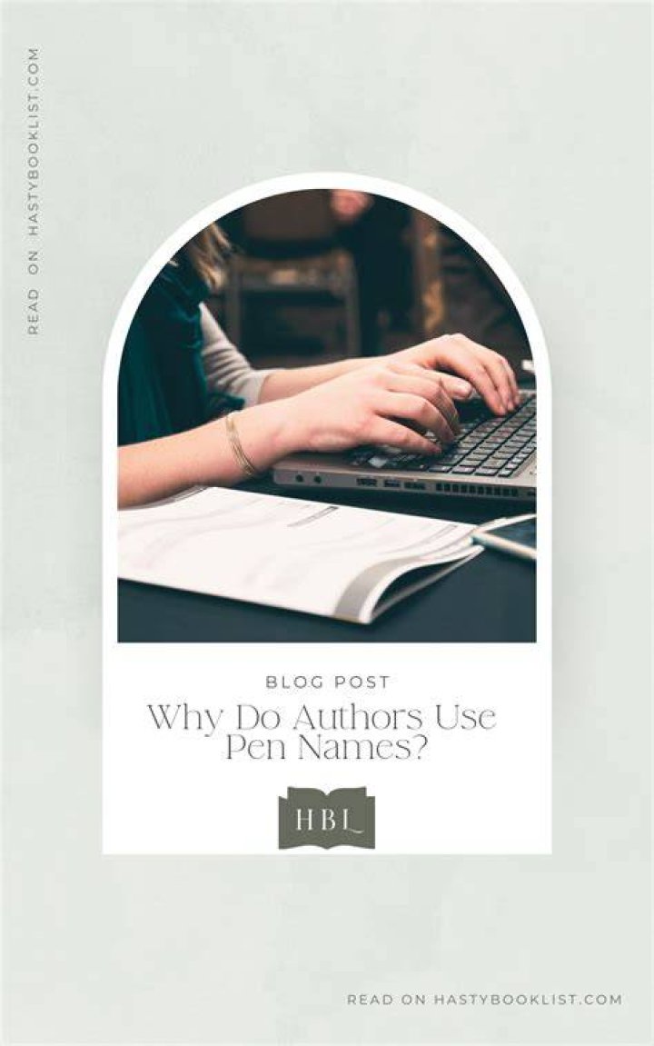 Do authors have to use their real names?