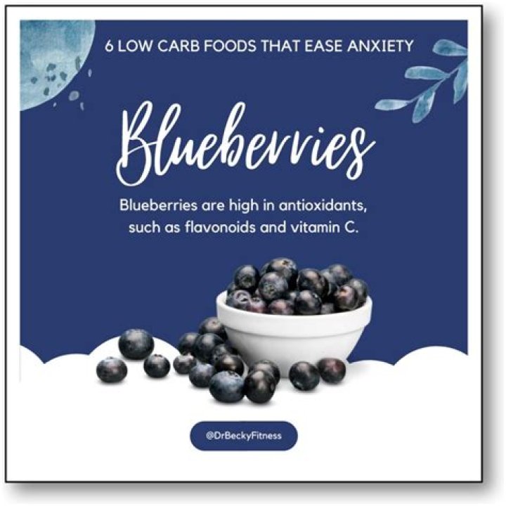 Do blueberries help anxiety?