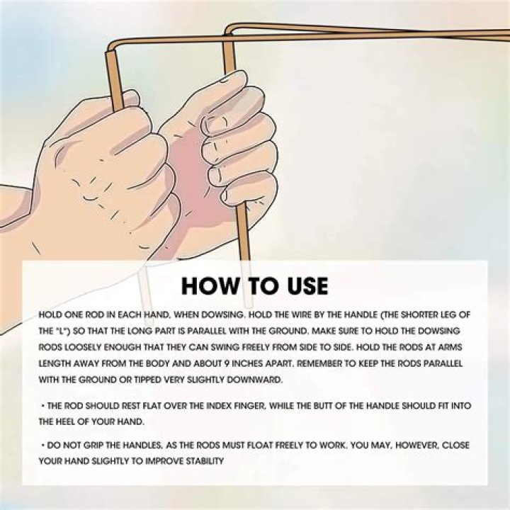 Do dowsing rods actually work?