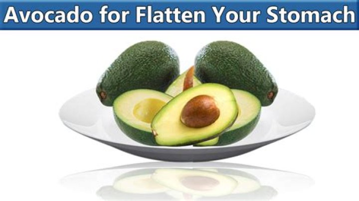 Does avocado flatten your stomach?