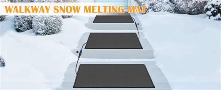 Does heated driveway melt snow?