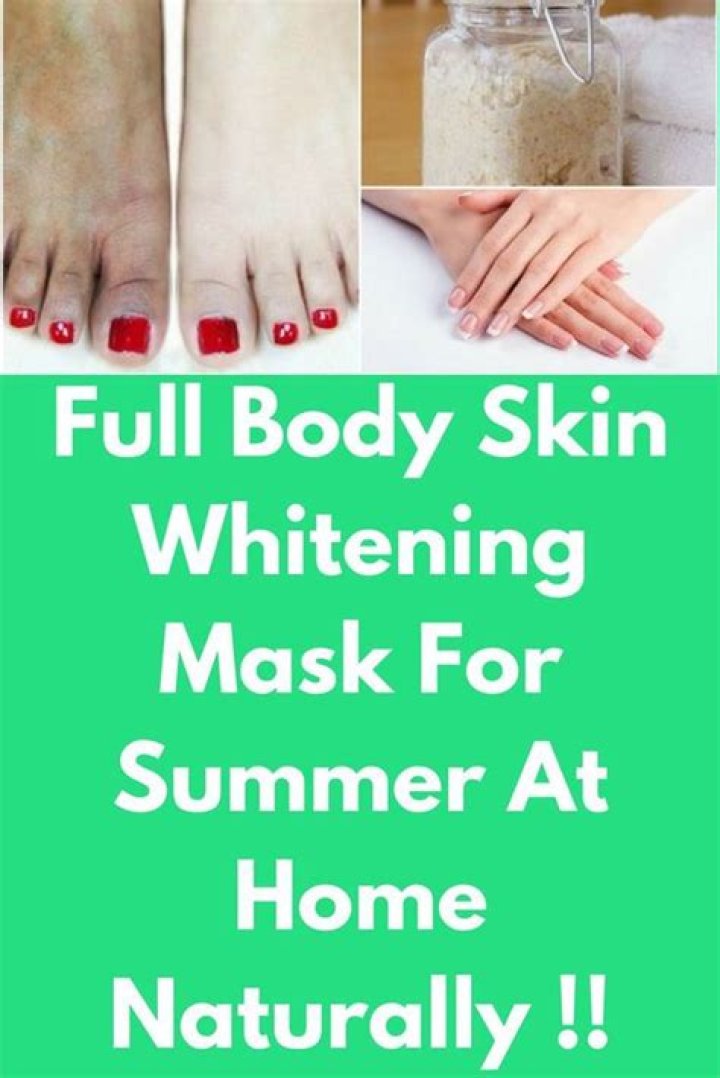How can I whiten my legs?