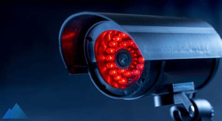 How do I hide my infrared lights on my security camera?