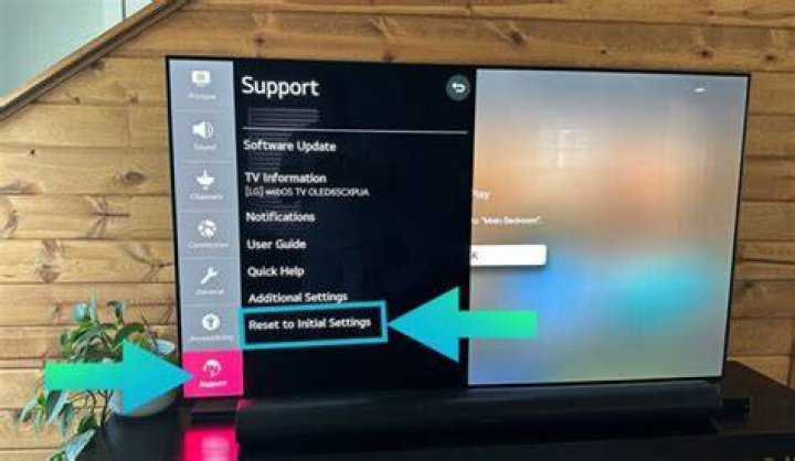 How do I soft reset my LG Smart TV?