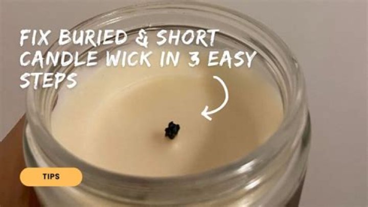 How do you fix short wick tunneling candles?