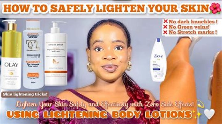 How do you lighten dark skin scars?