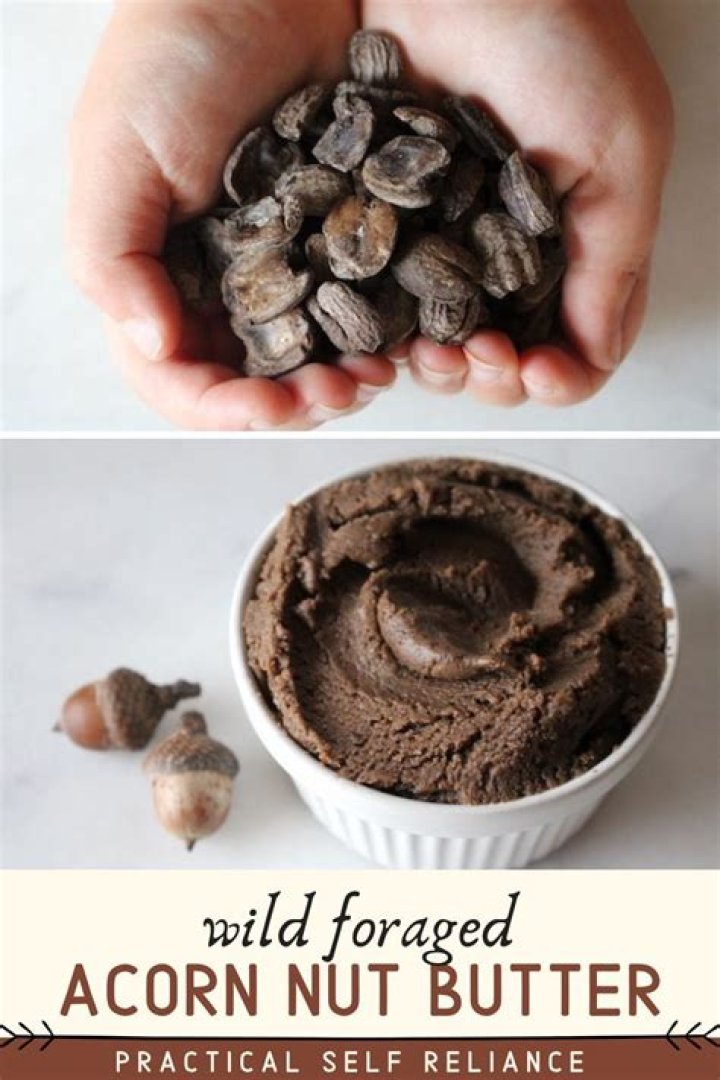 How do you make acorn butter?
