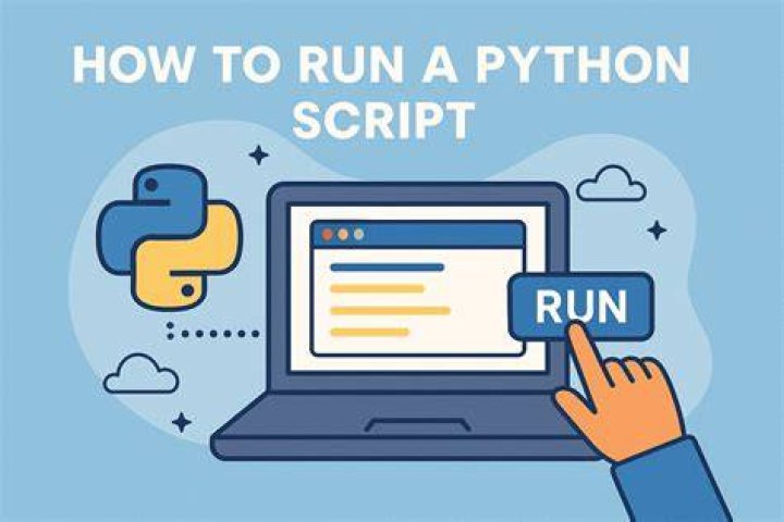 How do you run a script?