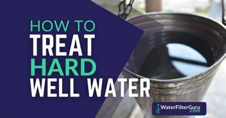 How do you treat hard water?