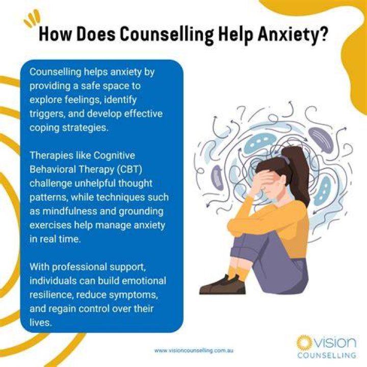 How does pressure help anxiety?