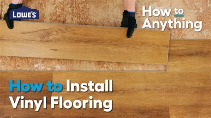 How long does it take to lay a vinyl floor?