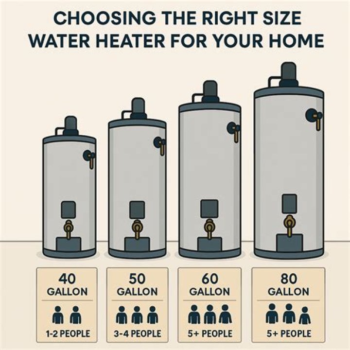How many people can a 30 gallon water heater?