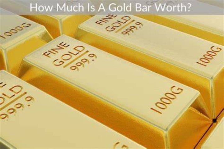 How much is a bar in money?
