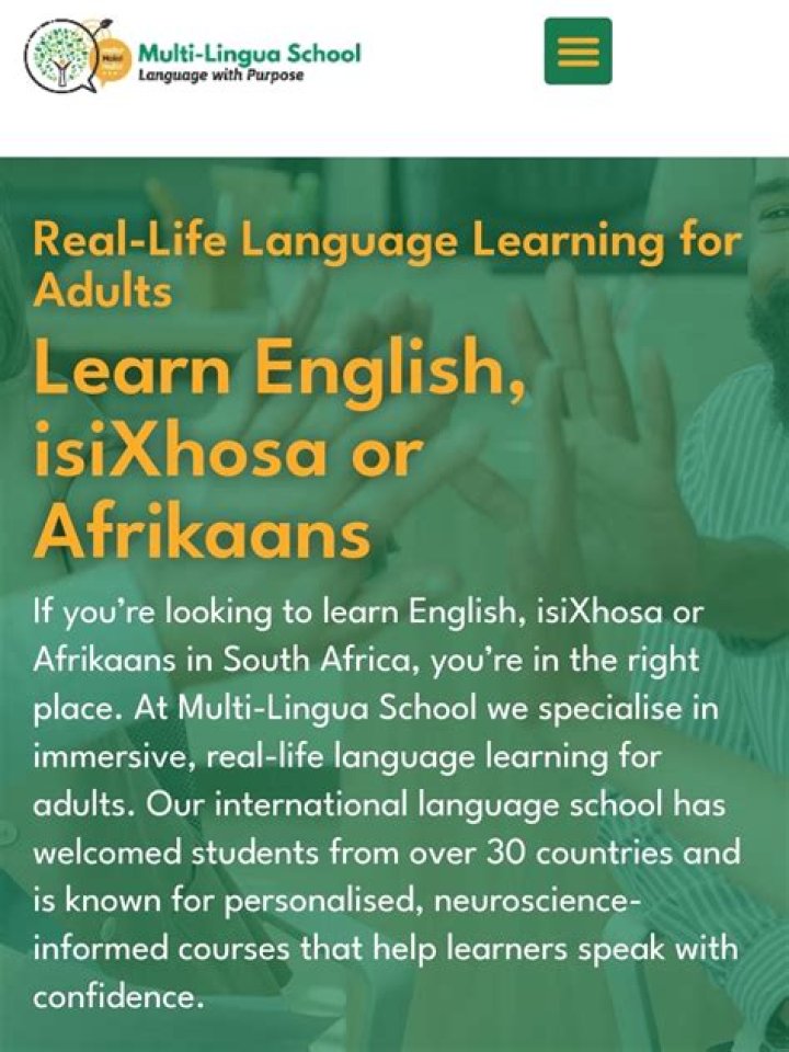 Is isiXhosa a real language?