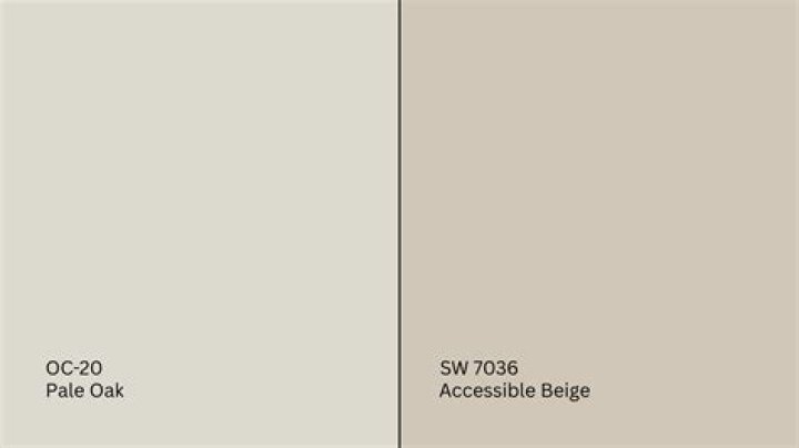 Is pale oak grey or beige?