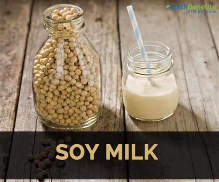 Is soy milk high in iron?