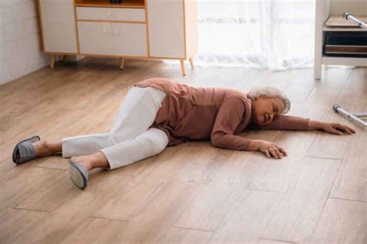 Should you move an elderly person after a fall?