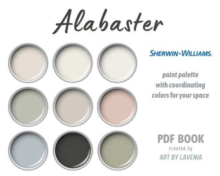 What colors go good with Alabaster?