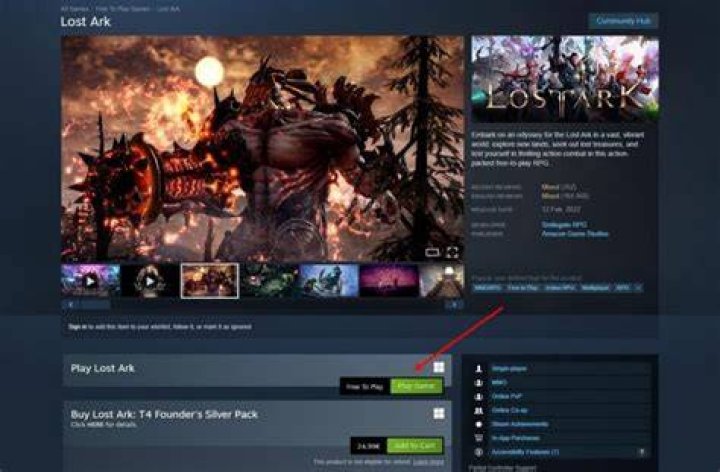 What countries can play Lost Ark?