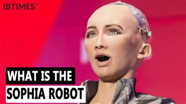 What did Sophia robot say?