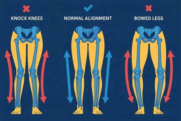 What does flat feet do to your knees?