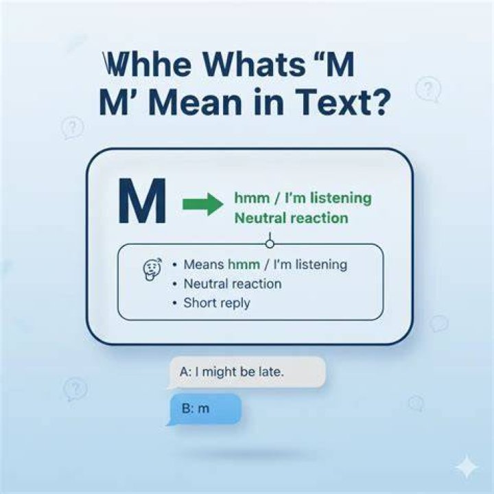 What does M mean before a year?