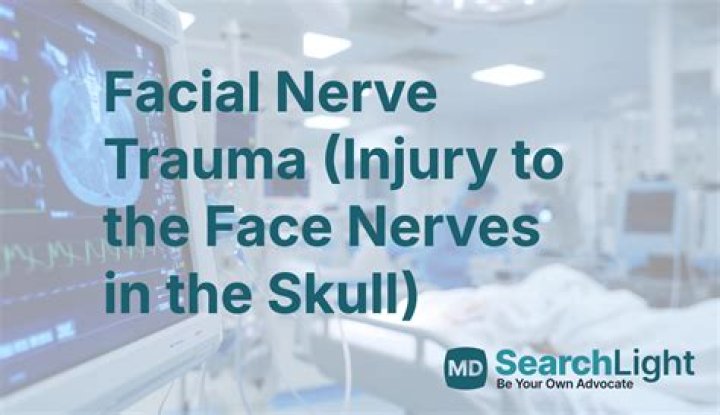 What does nerve damage in the face feel like?
