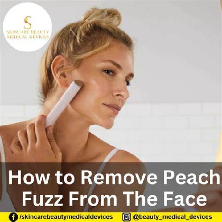 What does peach fuzz on my face mean?