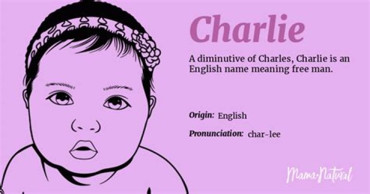 What does the name Charlie mean?