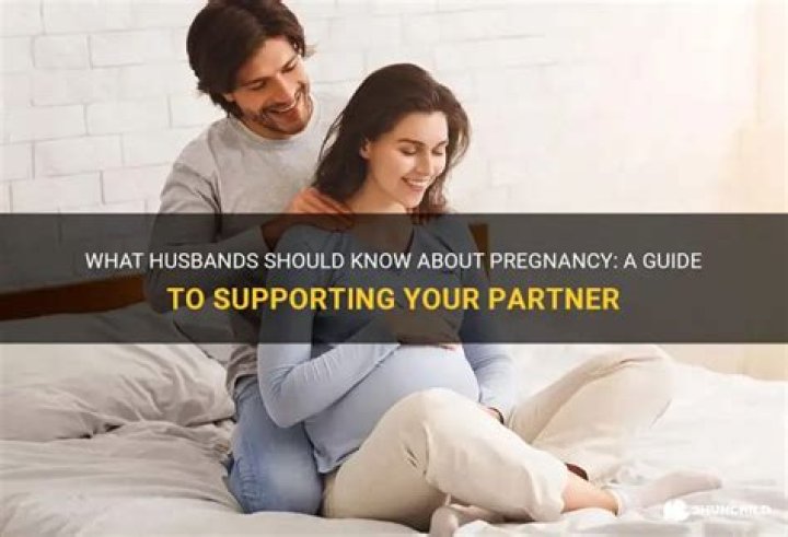 What husbands should do pregnant?