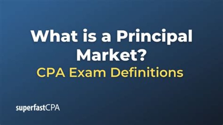 What is a principal tag?