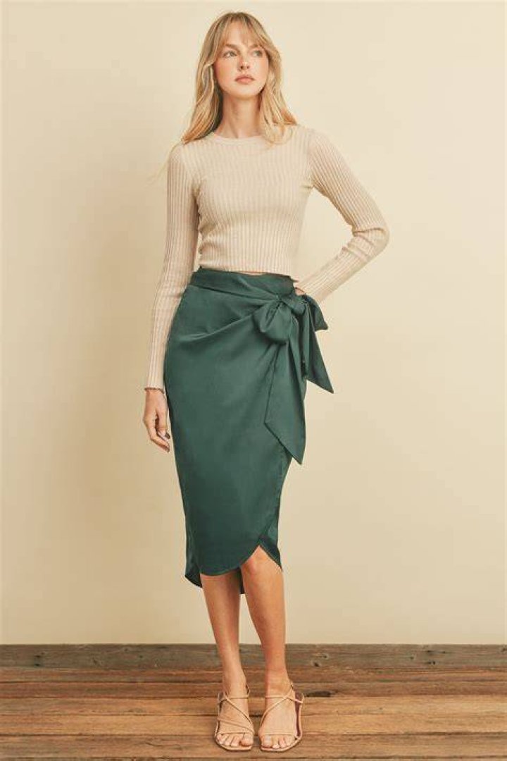 What is a tulip skirt?