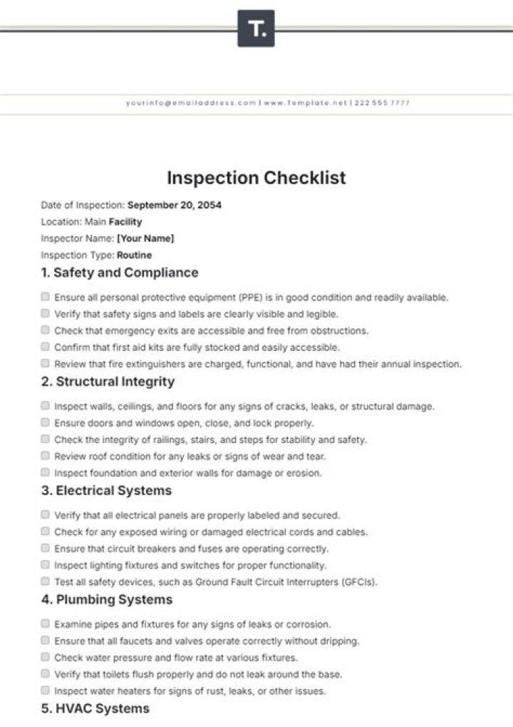 What is physical inspection?