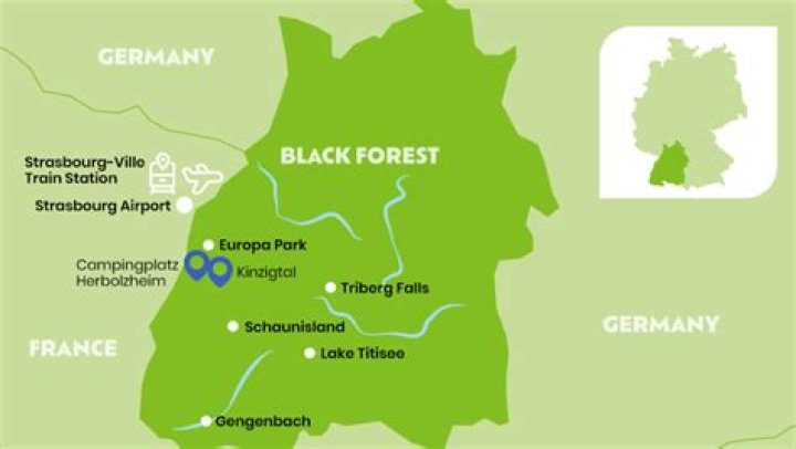 What is the largest forest in Germany?