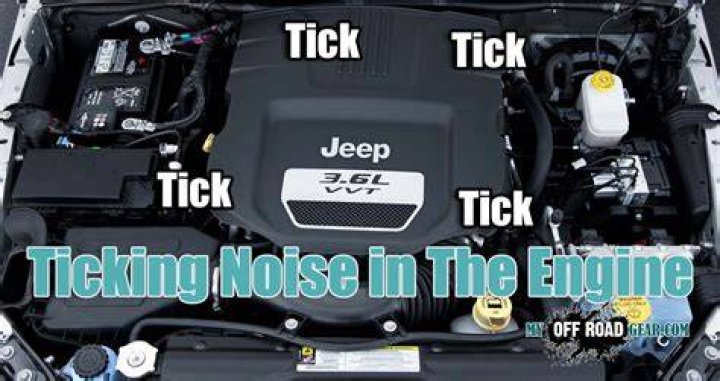 What is the ticking noise in my engine?