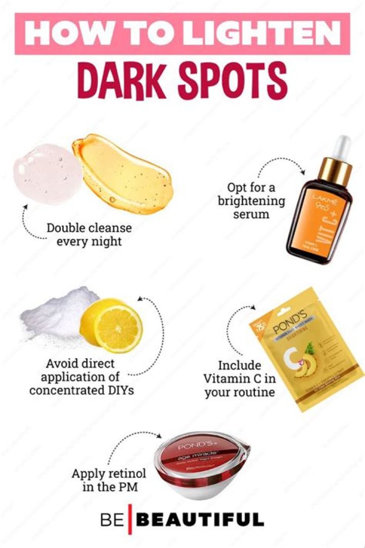 What oils lighten dark spots?