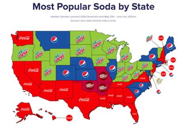 What state consumes the most soda?