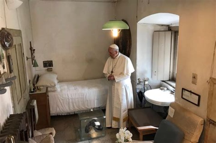 Where do priests sleep in a church?