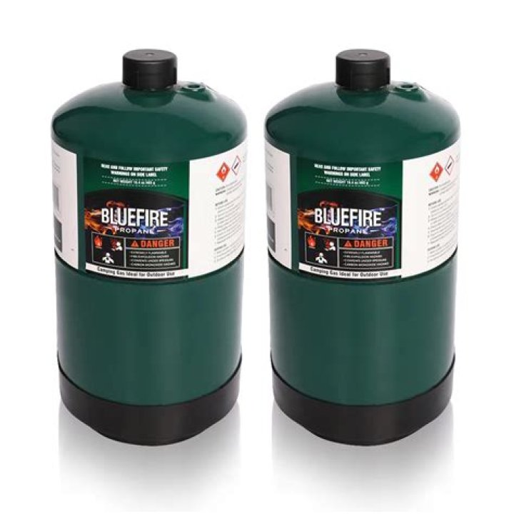 Where do you store small butane tanks?