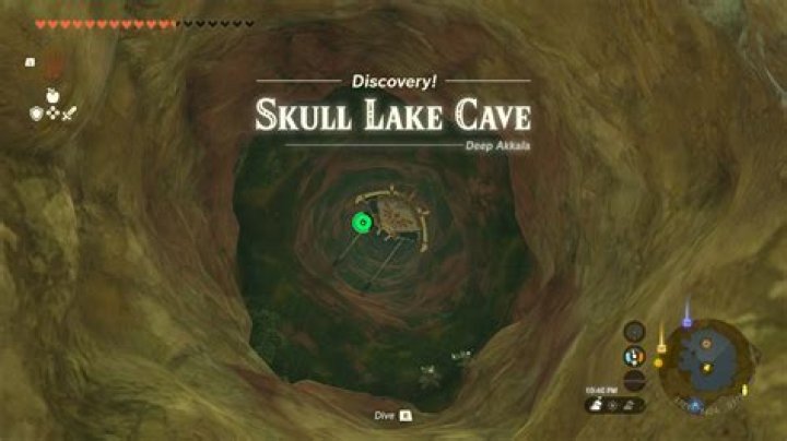 Where is the guy at Skull Lake?