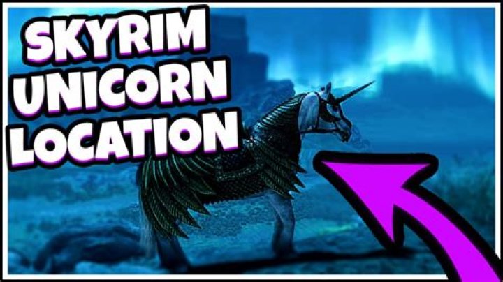 Where is the unicorn Skyrim?