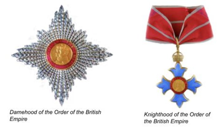 Which is more prestigious OBE or MBE?
